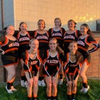 Dover Dragons Co-ed Varsity Cheer Winter 21-22 team photo.
