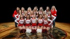 Sandpoint Bulldogs Co-ed Varsity Cheer Winter 21-22 team photo.