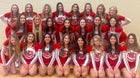 Minico Spartans Co-ed Varsity Cheer Winter 21-22 team photo.