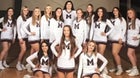Melrose Buffaloes Co-ed Varsity Cheer Winter 21-22 team photo.