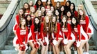 Weiser Wolverines Co-ed Varsity Cheer Winter 21-22 team photo.