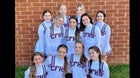 Chenango Forks Blue Devils Co-ed Varsity Cheer Winter 21-22 team photo.