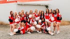 South Fremont Cougars Co-ed Varsity Cheer Winter 21-22 team photo.