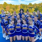 Mahopac Indians Co-ed Varsity Cheer Winter 21-22 team photo.