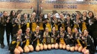 Sachem North  Co-ed Varsity Cheer Winter 21-22 team photo.