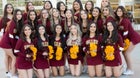 Valley Vikings Co-ed Varsity Cheer Winter 21-22 team photo.