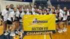 Seaford Vikings Co-ed Varsity Cheer Winter 21-22 team photo.
