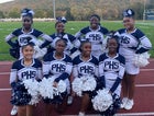 Poughkeepsie Pioneers Co-ed Varsity Cheer Winter 21-22 team photo.