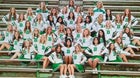 Blackfoot Broncos Co-ed Varsity Cheer Winter 21-22 team photo.