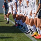 Granite Bay Grizzlies Girls Varsity Soccer Spring 15-16 team photo.