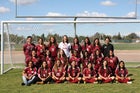 Central Valley Hawks Girls Varsity Soccer Spring 15-16 team photo.