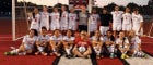 Cordova Lancers Girls Varsity Soccer Spring 15-16 team photo.
