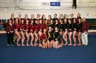 Capital Cougars Girls Varsity Gymnastics Winter 15-16 team photo.