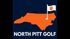 North Pitt Panthers Boys Varsity Golf Spring 22-23 team photo.