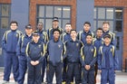 Highland Hornets Boys JV Tennis Spring 16-17 team photo.