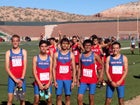 West Mesa Mustangs Boys Varsity Cross Country Fall 17-18 team photo.