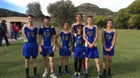 Penasco Panthers Boys Varsity Cross Country Fall 17-18 team photo.