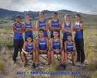 Socorro Warriors Boys Varsity Cross Country Fall 17-18 team photo.