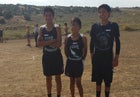 Tse' Yi' Gai Warriors Boys Varsity Cross Country Fall 17-18 team photo.