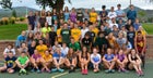 Los Alamos Hilltoppers Boys Varsity Cross Country Fall 17-18 team photo.