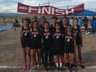 Native American Community Academy Eagles Boys Varsity Cross Country Fall 17-18 team photo.