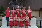Cimarron Rams Boys Varsity Cross Country Fall 17-18 team photo.