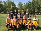 Alamogordo Tigers Boys Varsity Cross Country Fall 17-18 team photo.