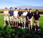 St. Pius X Sartans Boys Varsity Cross Country Fall 17-18 team photo.