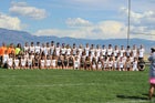 Volcano Vista Hawks Boys Varsity Cross Country Fall 17-18 team photo.