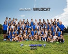 Lovington Wildcats Boys Varsity Cross Country Fall 17-18 team photo.