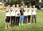 Hobbs Eagles Boys Varsity Cross Country Fall 17-18 team photo.