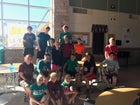 Cloudcroft Bears Boys Varsity Cross Country Fall 17-18 team photo.