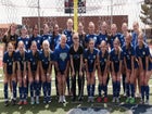 Rampart Rams Girls Varsity Soccer Spring 25-26 team photo.