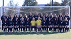 Mustang Broncos Girls Varsity Soccer Spring 25-26 team photo.
