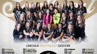 Lincoln Southeast Knights Girls Varsity Soccer Spring 25-26 team photo.