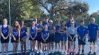 Cornerstone Charter Academy Ducks Boys JV Tennis Spring 21-22 team photo.