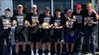 St. Michael's Horsemen Boys JV Tennis Spring 21-22 team photo.
