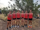 Crownpoint Eagles Girls Varsity Cross Country Fall 19-20 team photo.