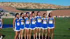 Penasco Panthers Girls Varsity Cross Country Fall 19-20 team photo.