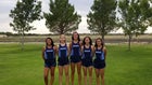 Goddard Rockets Girls Varsity Cross Country Fall 19-20 team photo.