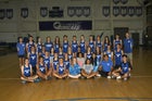 Bosque Bobcats Girls Varsity Cross Country Fall 19-20 team photo.