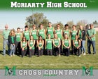 Moriarty Pintos Girls Varsity Cross Country Fall 19-20 team photo.