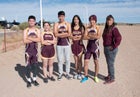 Valley Vikings Girls Varsity Cross Country Fall 19-20 team photo.