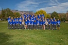 La Cueva Bears Girls Varsity Cross Country Fall 19-20 team photo.