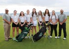 Lander Valley Tigers Girls Varsity Golf Fall 18-19 team photo.