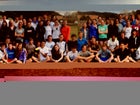 Santa Fe Prep Blue Griffin Girls Varsity Track & Field Spring 13-14 team photo.