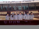 Vaughn Eagles Girls Varsity Track & Field Spring 13-14 team photo.