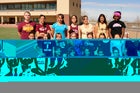 Belen Eagles Girls Varsity Track & Field Spring 13-14 team photo.