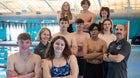Bosque Bobcats Girls Varsity Swimming Winter 24-25 team photo.