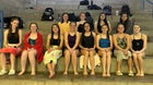 Volcano Vista Hawks Girls Varsity Swimming Winter 24-25 team photo.